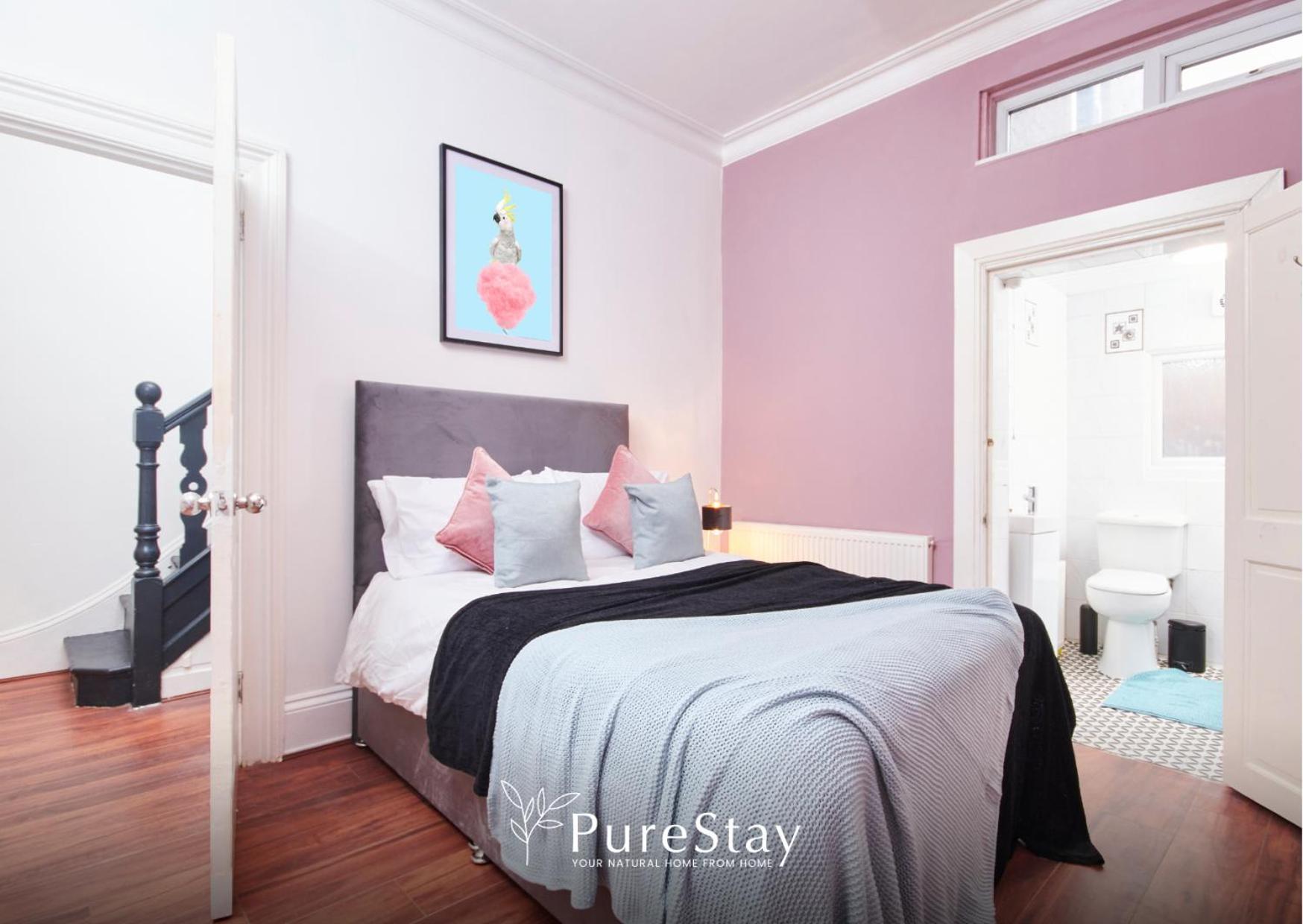 5 Bed House In Leamington Spa Perfect For Contractors With 7 Beds By Purestay - 14 Night Min! Экстерьер фото