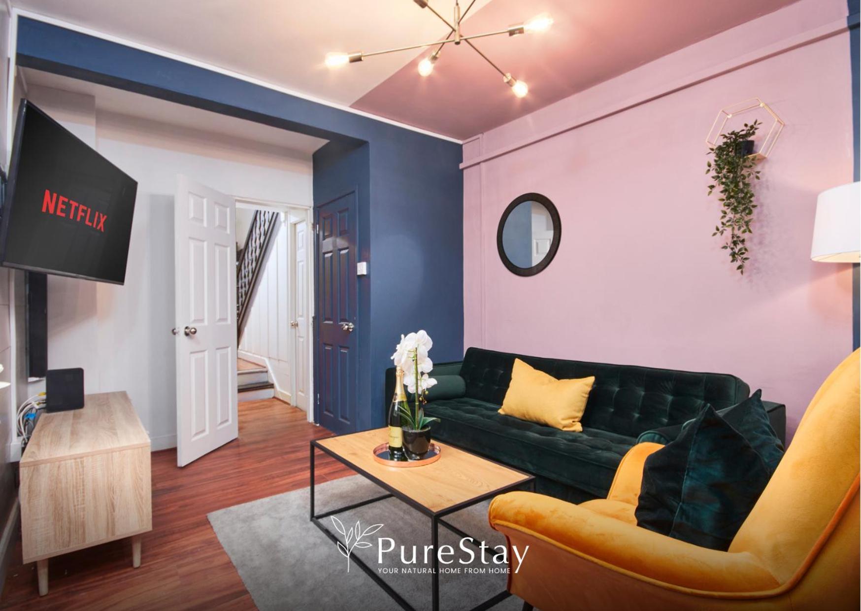 5 Bed House In Leamington Spa Perfect For Contractors With 7 Beds By Purestay - 14 Night Min! Экстерьер фото